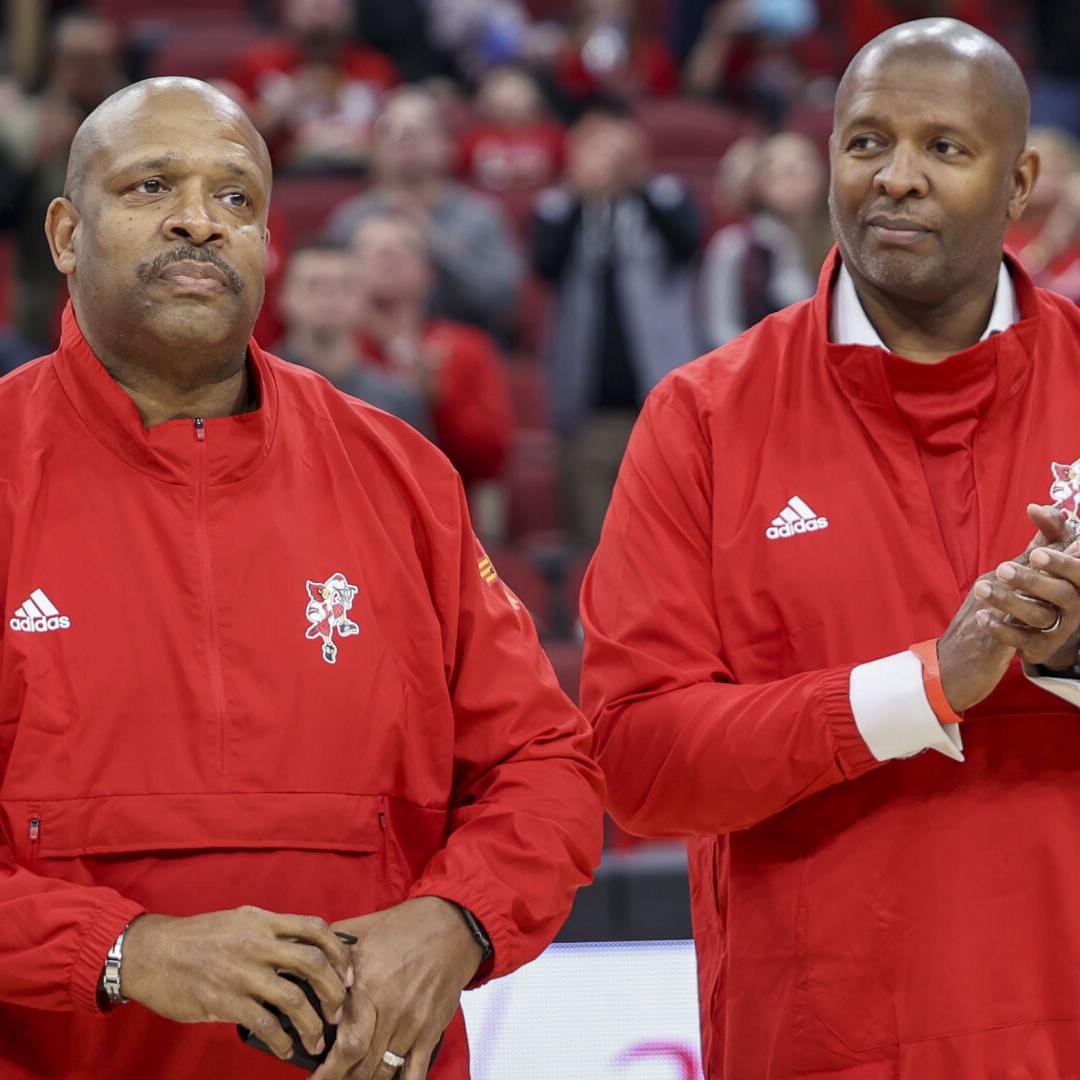 Louisville 1983 Final Four team Scooter McCray and Rodney McCray